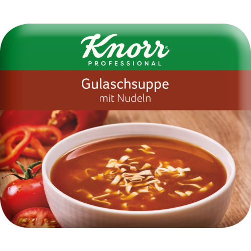 Knorr Gulaschsuppe mit Nudeln PaperCup (300 Becher)