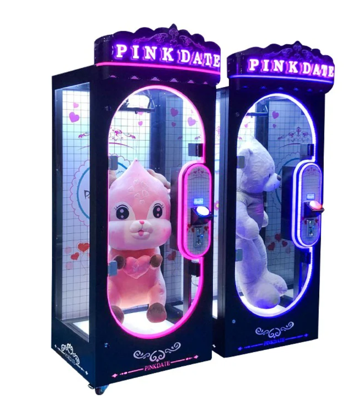 Pink Date | with coin and bill slot