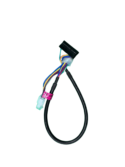 Verkaufsautomaten Kabeladapter mit mehrfarbigen Drähten und Steckverbindern, Ersatzteil