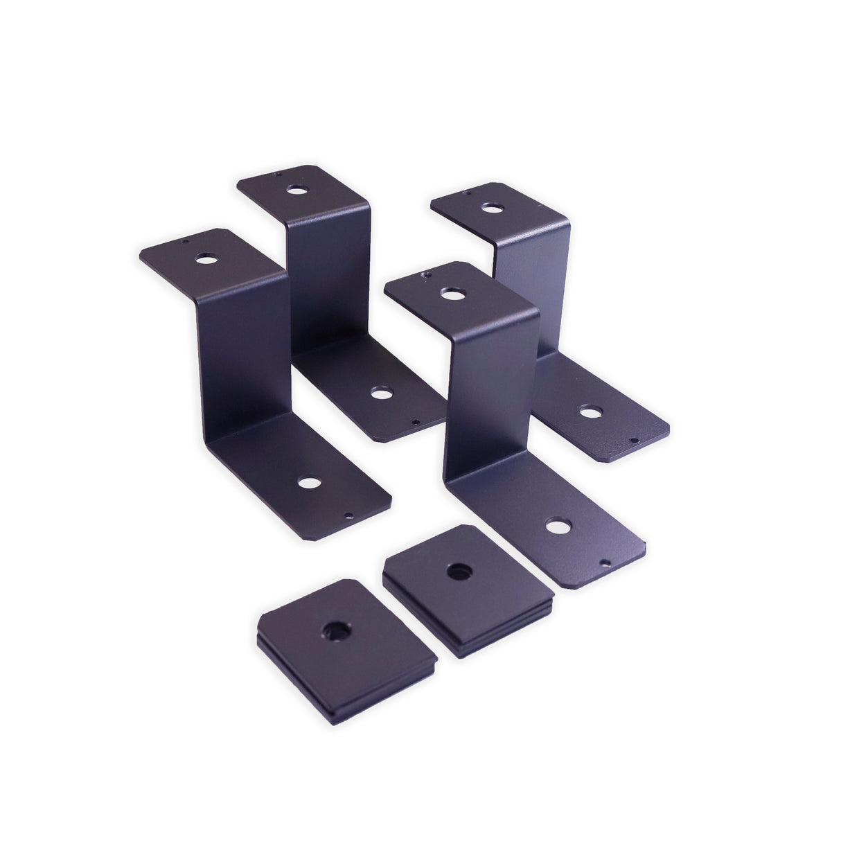 Bodenbefestigung mit Unterlegplatten