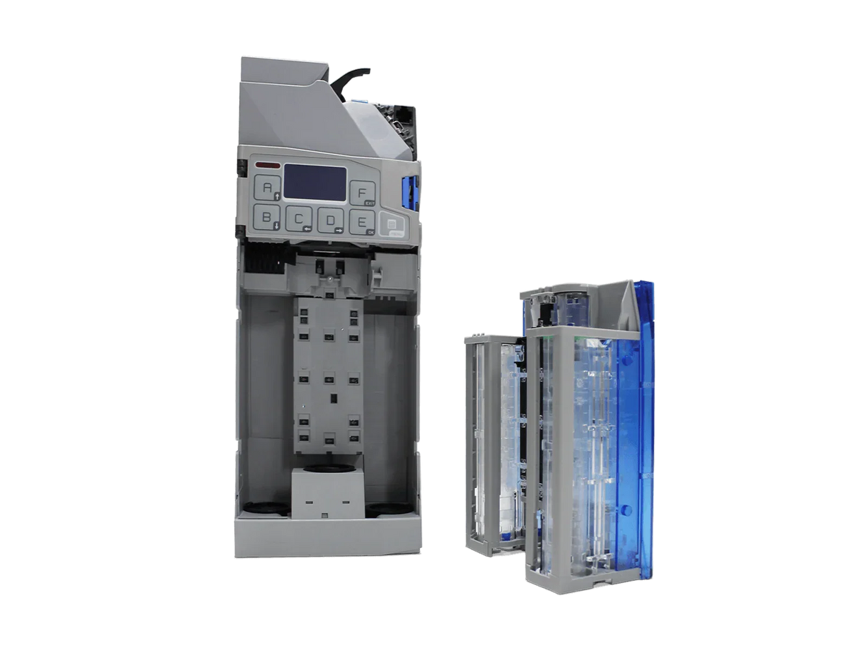 Currenza C2 mit Kassette entnommen