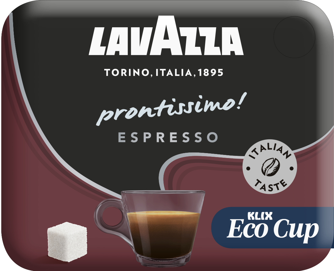 Klix Lavazza Espresso mit Zucker 360 Becher