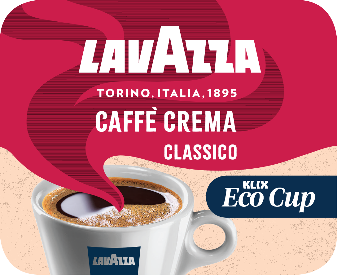 Klix Lavazza Kaffee Schwarz 340 Becher