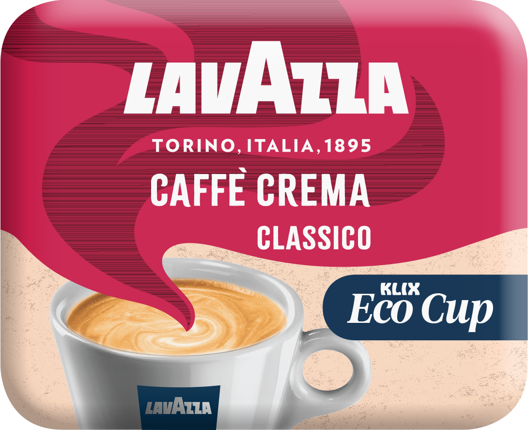 Klix Lavazza Kaffee Weiß 340 Becher