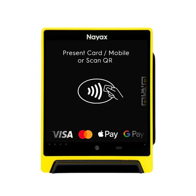 Nayax VPOS Media 4 – das Next-Gen Zahlungsterminal für Verkaufsautomaten
