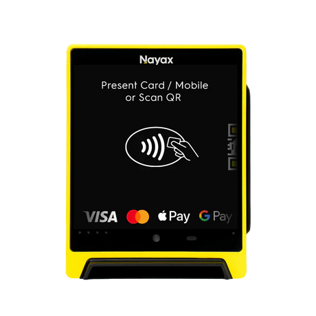 Nayax VPOS Media 4 – das Next-Gen Zahlungsterminal für Verkaufsautomaten