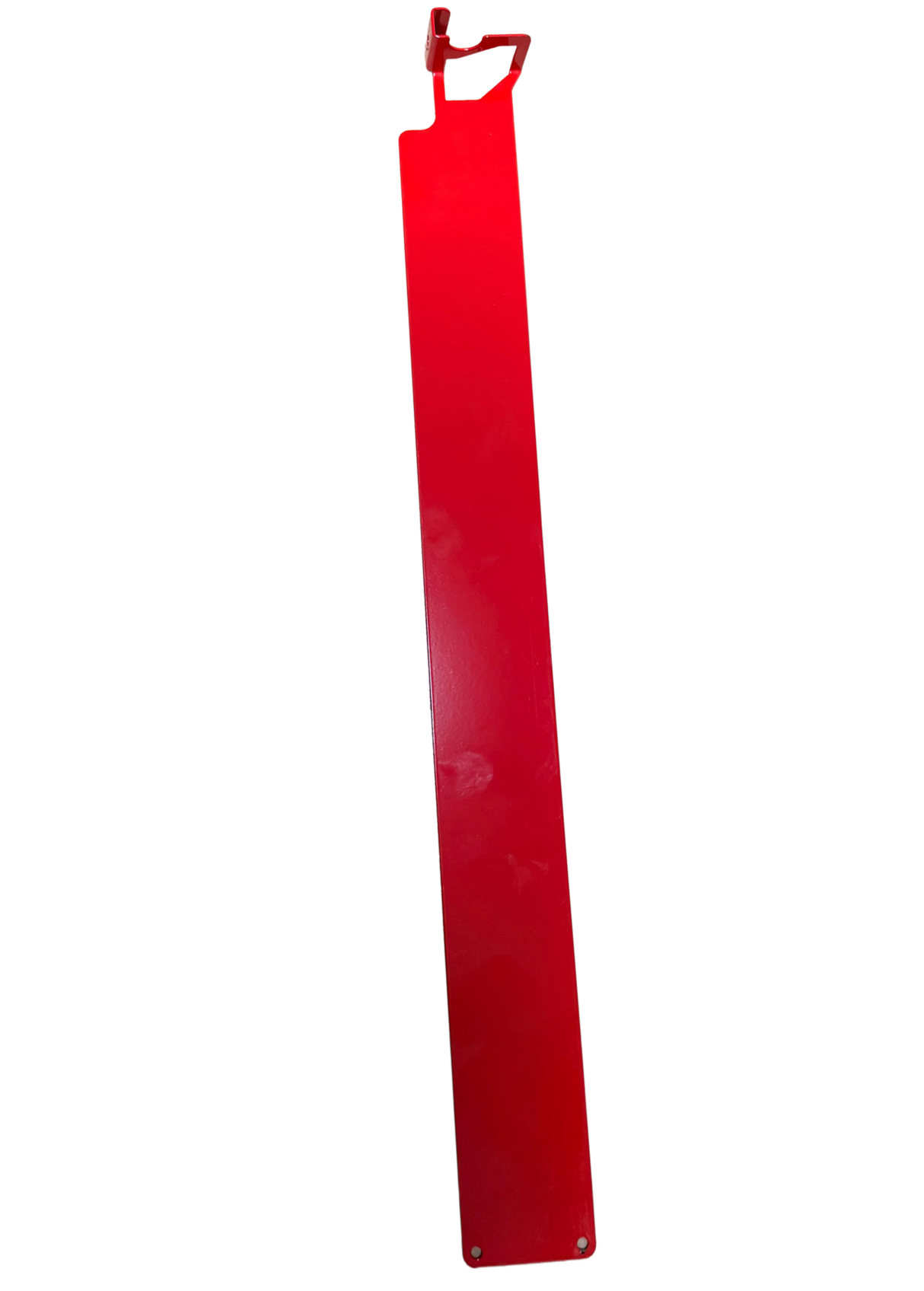 Rotes Metall-Einlegeblech für Verkaufsautomaten, Ersatzteil, rechteckige Form