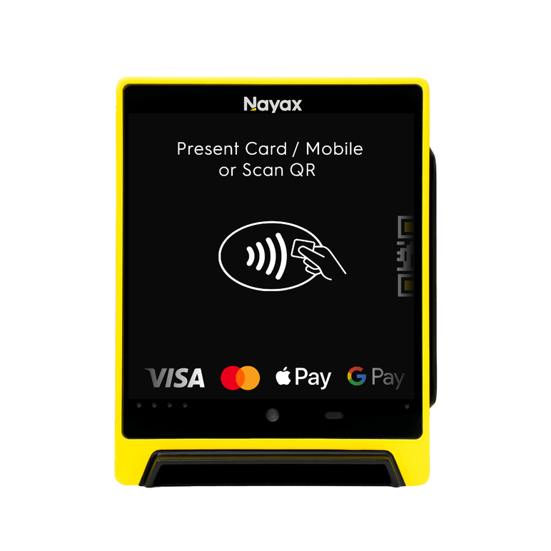 Vorderansicht Nayax Vpos Media4