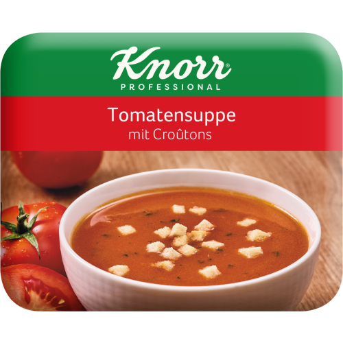 Knorr Tomatensuppe mit Croutons PaperCup (300 Becher)